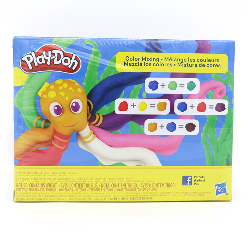 Kit Plastilina Play Toy 6 Plastilinas De Colores Diferentes l – e