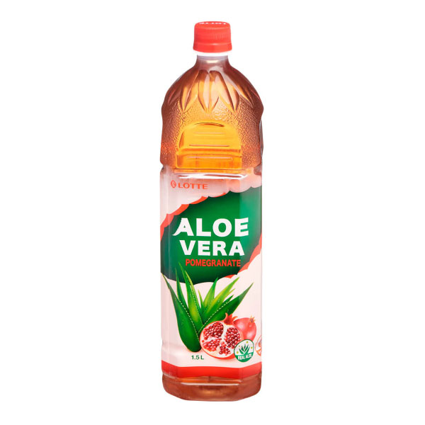 Jugo de aloe vera, bebida orgánica de aloe vera sin pulpa, jugo saludable  con aloe en polvo y jugo de limón, 5 calorías, bajo en azúcar, sin